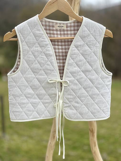 Vesty - Vesta Via mušelína obojstranná - 17403612_