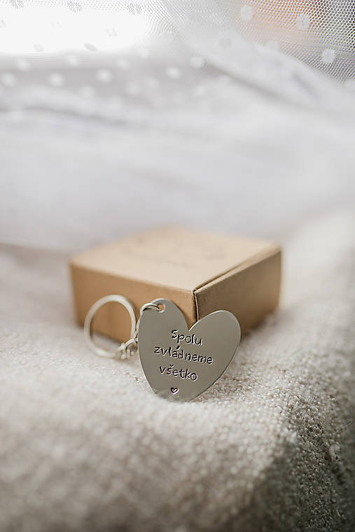 Kľúčenky - Prívesok na kľúče- spolu zvládneme všetko - 17405024_