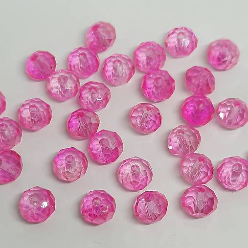 Sklenená rondelka 8x6mm-1ks