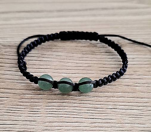 Náramky - Náramok z minerálov (Avanturín) - 17404614_