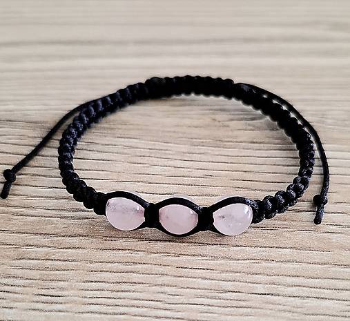 Náramky - Náramok z minerálov (Ruženín) - 17404623_