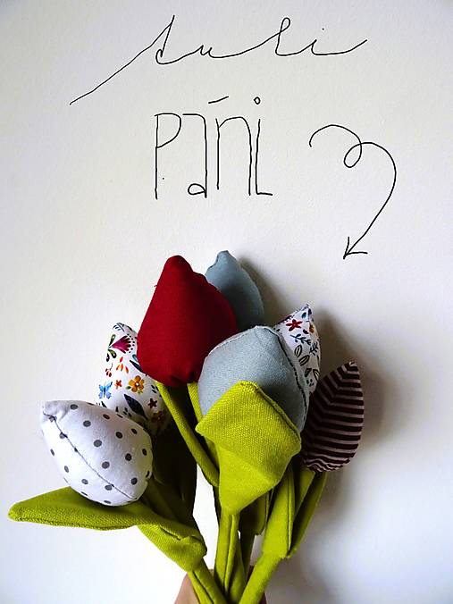 Dekorácie - tuliPÁNI - 17404135_