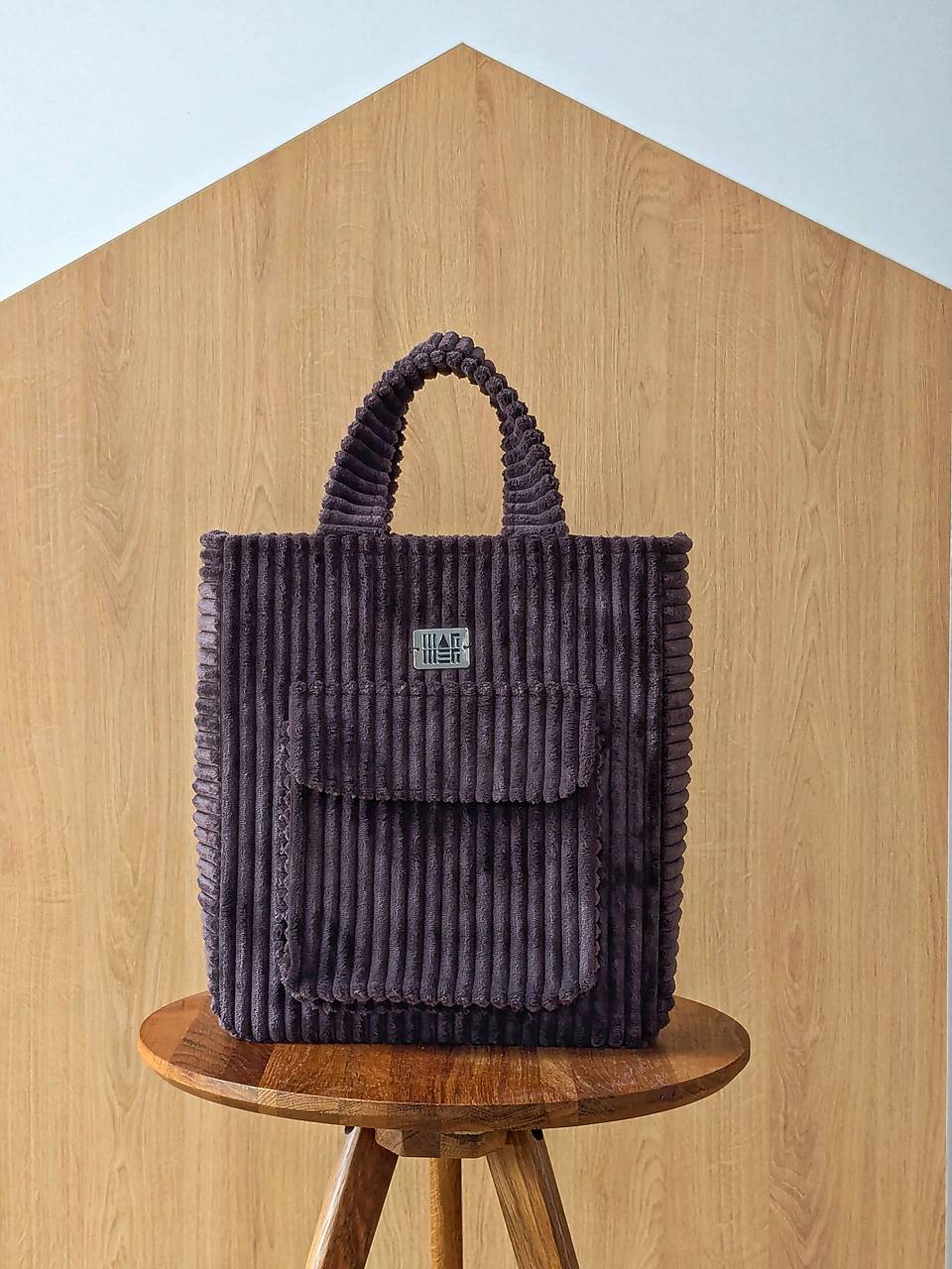 Menčestrová kabelka M A R I - hnedá