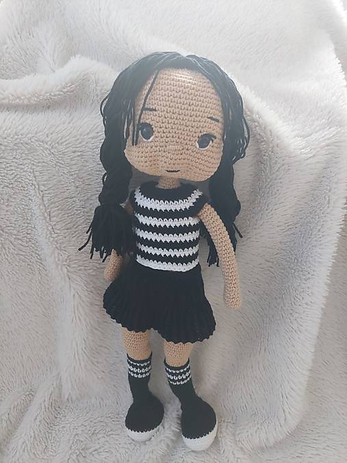Hračky - Bábika Wednesday Addams - 17402741_