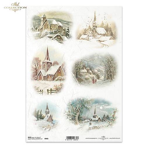 Papier - Ryžový papier R0992 - 17408428_