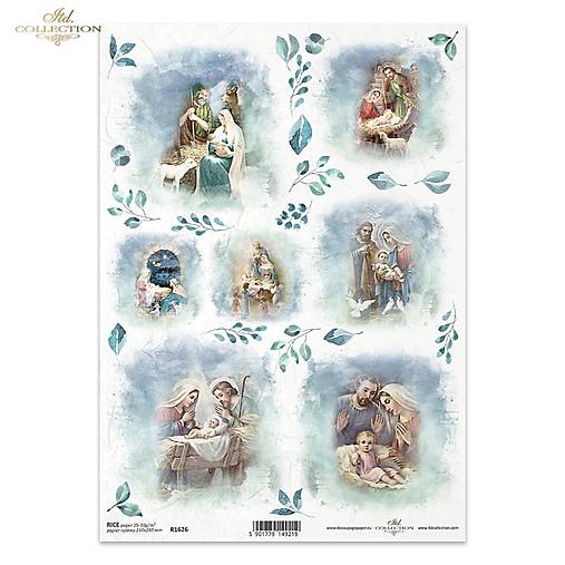 Papier - Ryžový papier R1626 - 17408480_