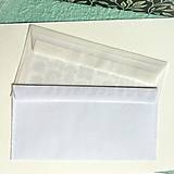 Papiernictvo - svadobná/darčeková/gratulačná obálka DL Folk - 17407259_