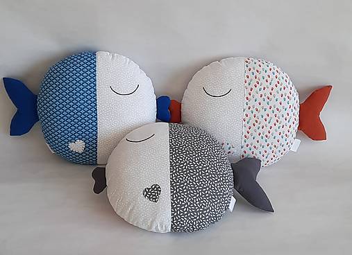 Hračky - Ryba - vankúšik - 17408455_