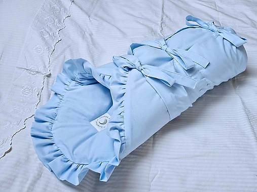 Detský textil - Perinka pre bábätko (Modrá) - 17405776_