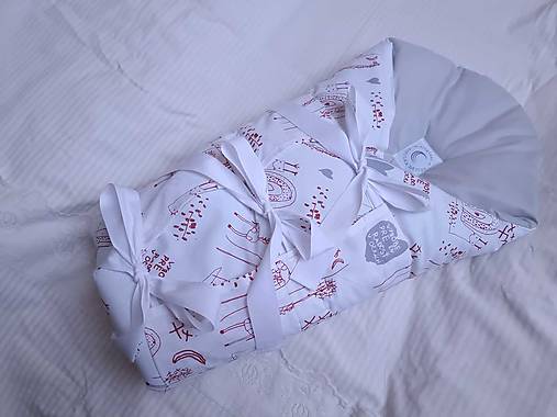 Detský textil - Perinka pre bábätko so vzorom (vzor zvieratiek) - 17405813_