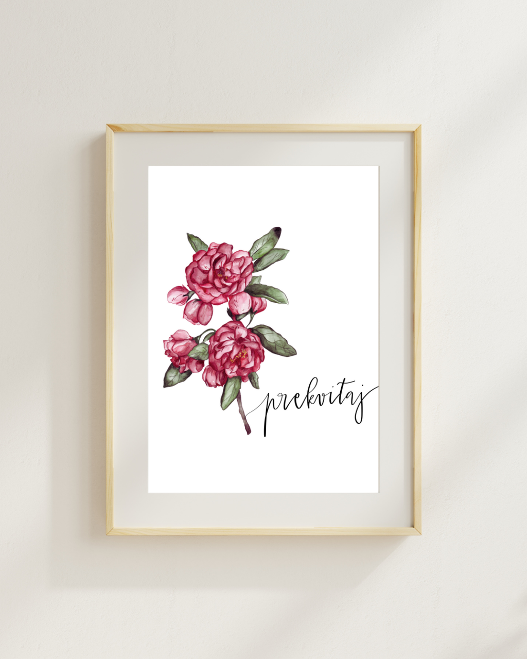 PREKVITAJ - art print (menšia A3 (30x40cm))