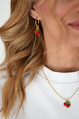 Náhrdelníky - Náhrdelník "Cherry" - 17407157_
