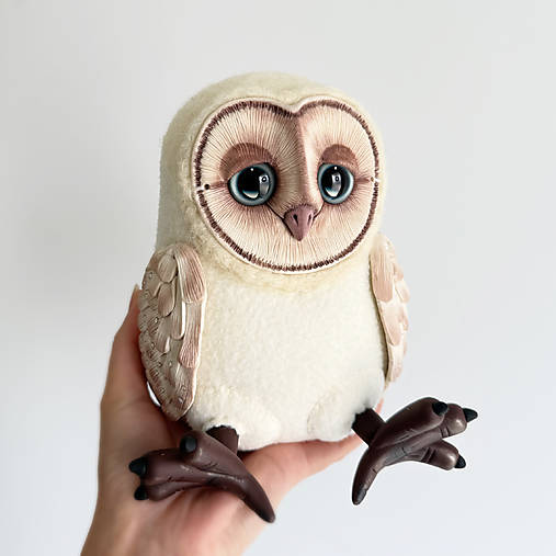 Dekorácie - SOVKA plamienka - 17409275_