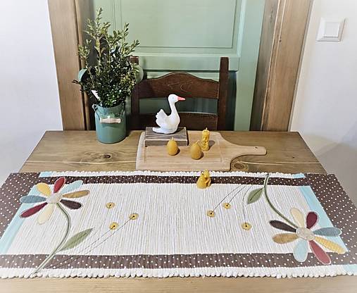 Úžitkový textil - kvetom povieš všetko - 17409773_