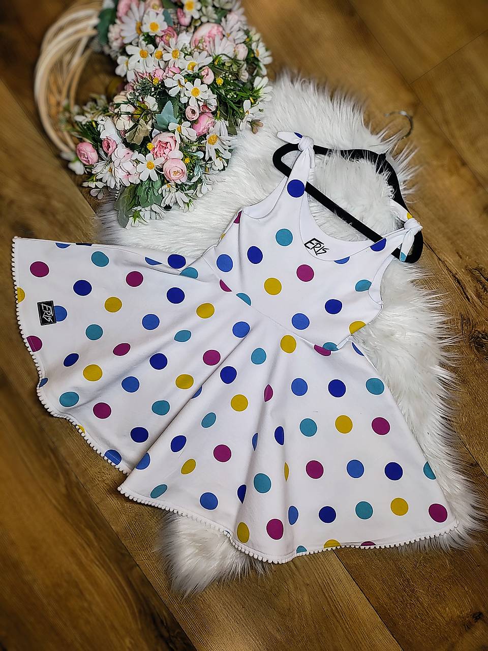 šatočky MAXI guličky biele(vzor momentálne nedostupný)