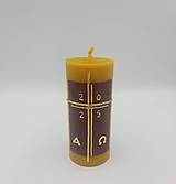 Sviečky - Rodinný paškál č.10 - menší - 17410572_