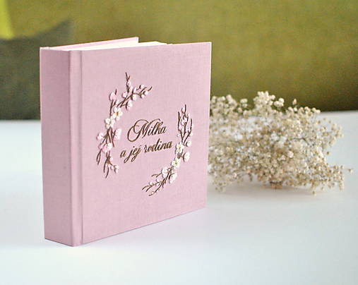 Papiernictvo - Album "Čerešňové kvety" - 17412712_