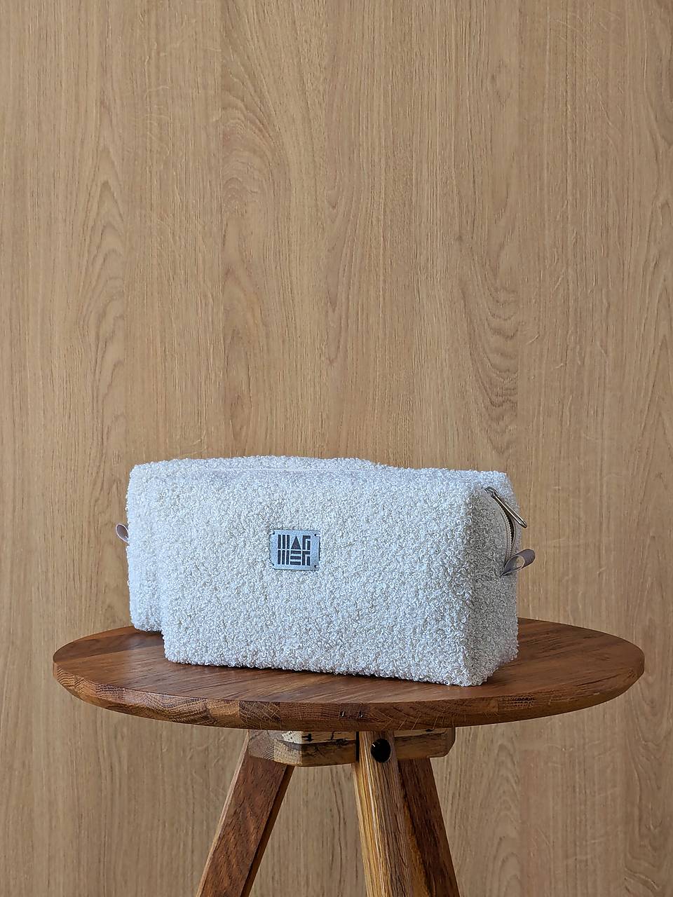 Kozmetická taštička teddy - béžová