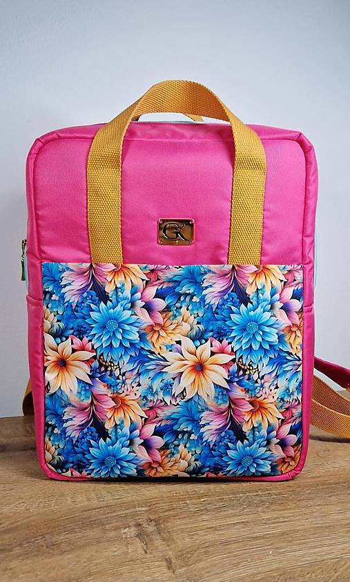 Batohy - Ruksak CITY fuchsia  - 17415098_