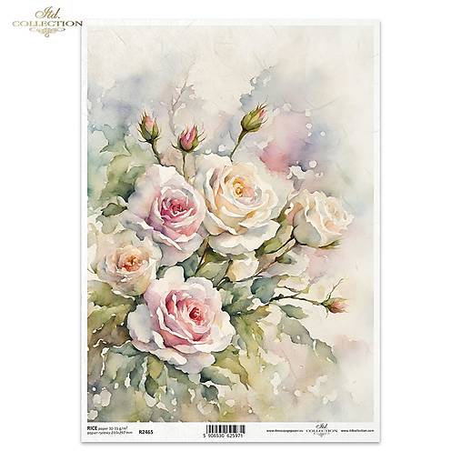 Papier - Ryžový papier R 2465/ A4 - 17419182_