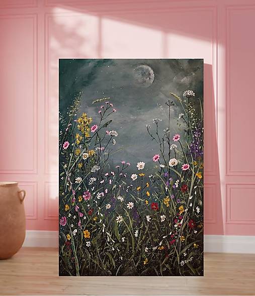 Obrazy - Magic night_90x60 - 17417767_