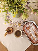 Úžitkový textil - Obrus lúčny veniec (90x90cm) - 17419327_