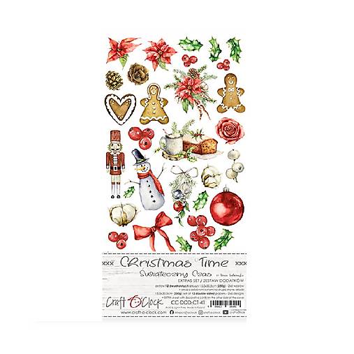 Papier - Scrapbook papier 6x12 Christmas Time - 17424214_