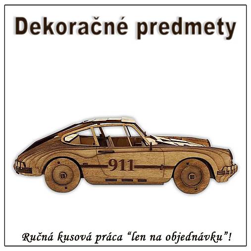 Dekorácie - Dekoračné auto - model A - 17423835_