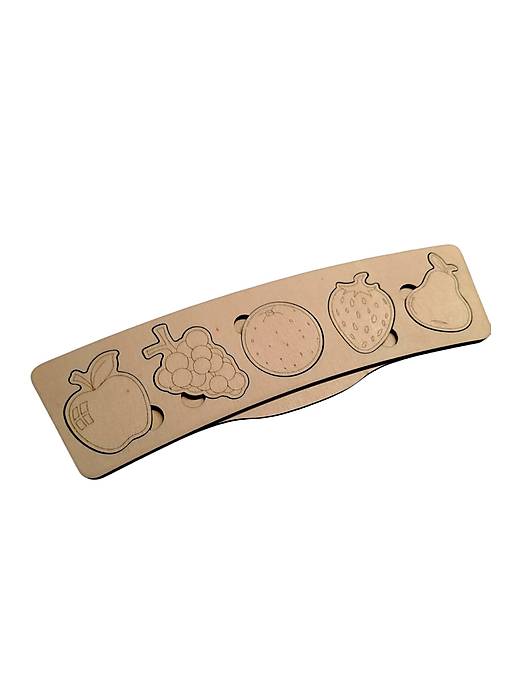 Hračky - Montessori puzzle ∙ Drevená hračka omaľovánka - 17424385_