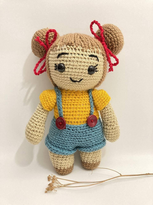 Hračky -  Bábiky /dievčatko/veselá šibalka - 17424854_