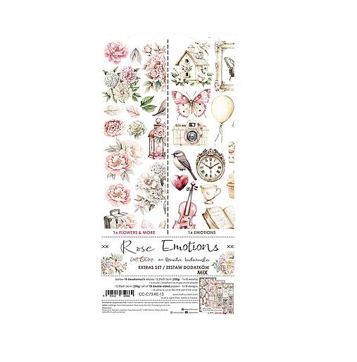 Papier - Scrapbook papier 6x12 Rose Emotions Mix - 17425845_