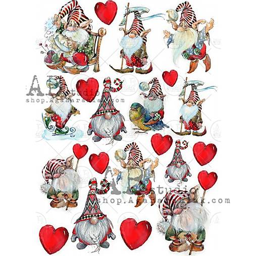 Papier - Ryžový papier 220 AB/ A4 - 17425948_