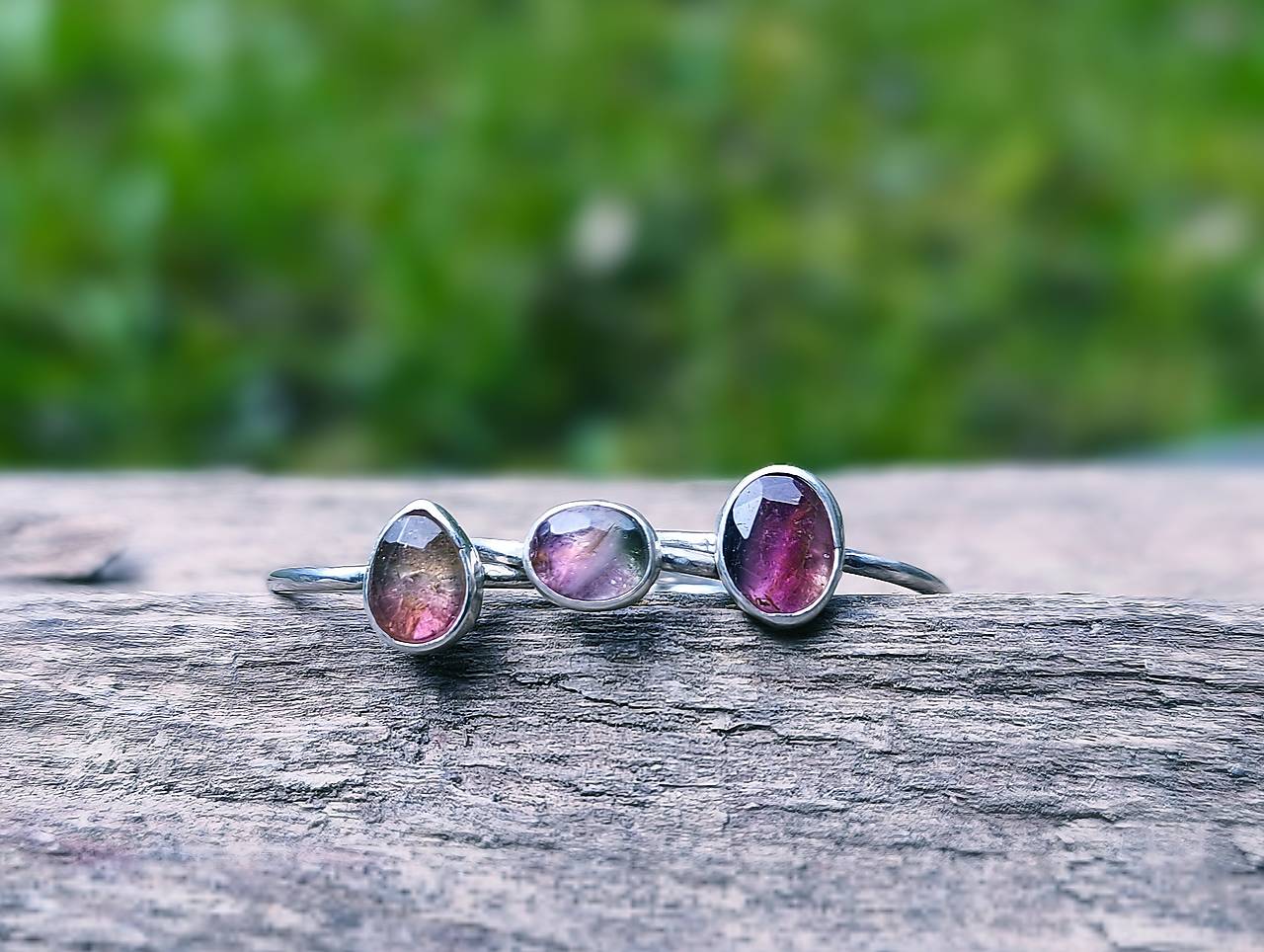 Strieborný Prsteň s Turmalínom