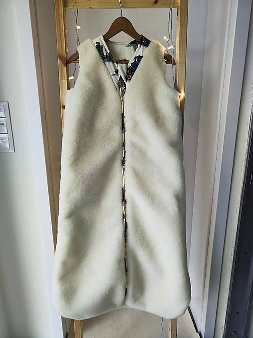 Detský textil - VLNIENKA Spací vak pre deti a bábätká 100% MERINO Top XS/S/M/L/XL/XXL Nákladné autá, bager, stavba - 17427376_