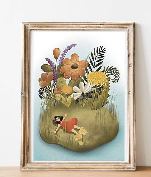 Grafika - MÔJ OSTROV - grafika - 17427944_