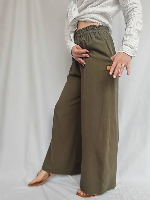 Nohavice - Sukňové nohavice - extra pohodlné  - 17426786_