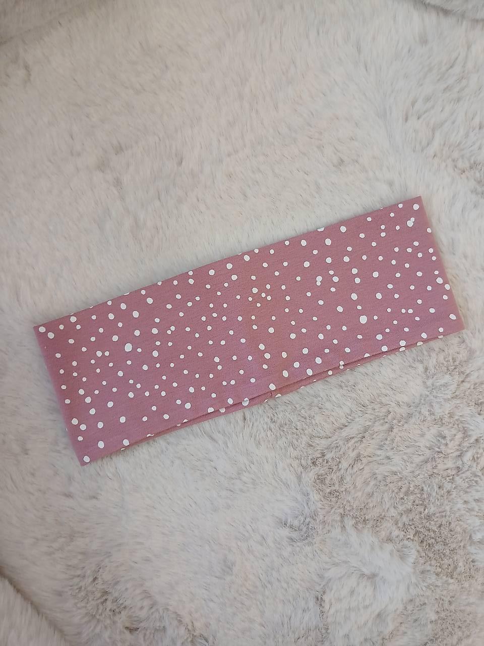Čelenka veľkosť "M" (fialová s bodkami)