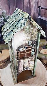 Dekorácie - Domček na čajík ~ SÝKORKA a ČMELIAK ~ - 17427273_