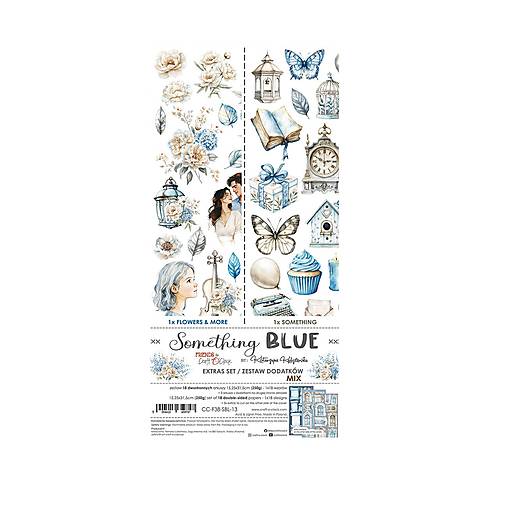 Papier - Scrapbook papier 6x12 Something Blue Mix - 17429840_