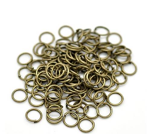 Komponenty - Spojovacie krúžky - Balenie (4 mm - 500 KUSOV) - 17431201_