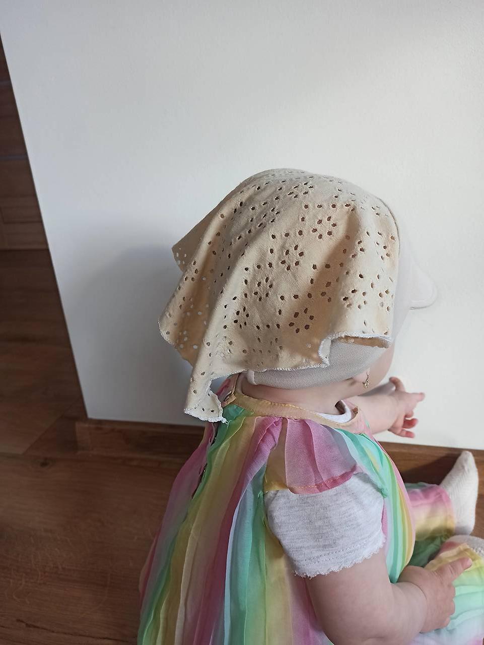 Šatka/čelenka na leto (farba podľa vlastného výberu)