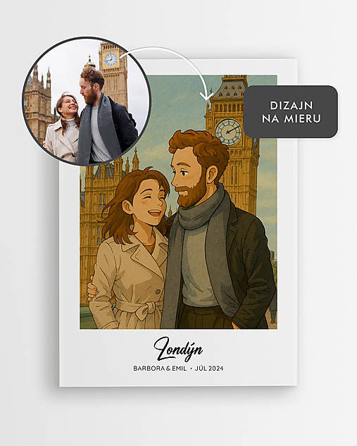Grafika - Cestovateľský anime plagát - ilustrovaná spomienky z vašej dovolenky! - 17430870_