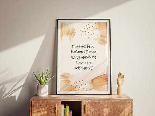 Obrazy - Prítomný okamih- print - 17431116_