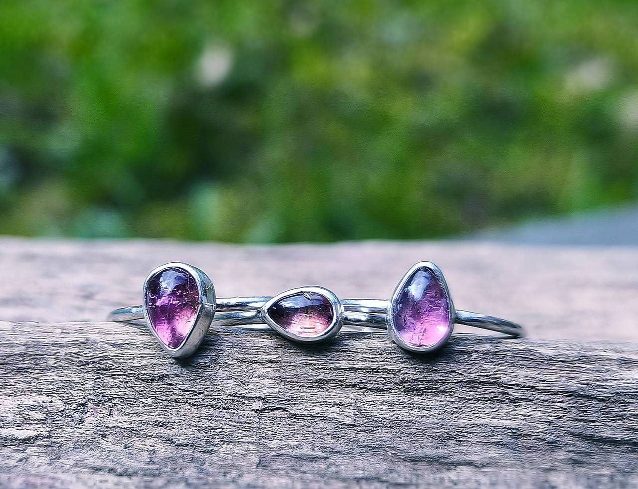 Strieborný Prsteň s Turmalínom