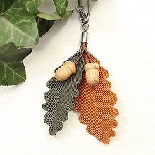 Náhrdelníky - Makramé prívesok "Lesná pani"  - 17434524_