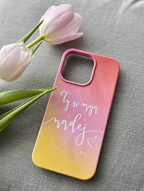 Na mobil - Mobilný kryt "Ty si moja nádej" - 17434293_