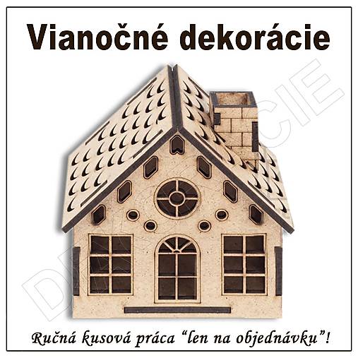 Dekorácie - Vianočná dekorácia - Budova 7 - 17432915_