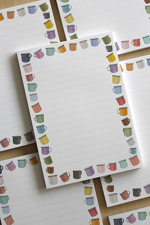 Papiernictvo - Trhací blok A5 - Plecháčiky s riadkami - 17433026_