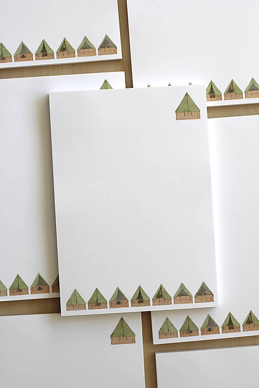 Trhací blok A5 - Stany, čistý