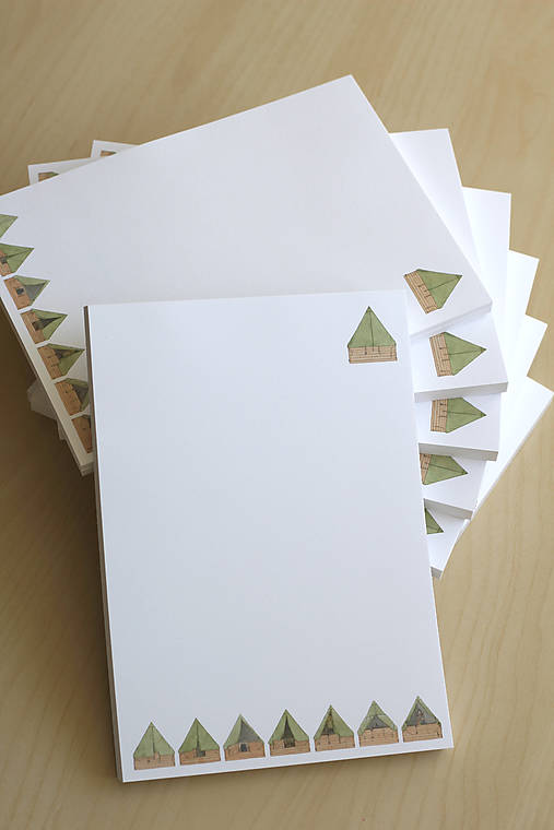 Trhací blok A5 - Stany, čistý